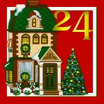 advent calendar door