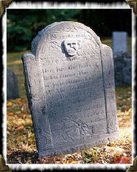 old headstone