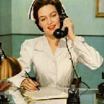 nurse on telephone