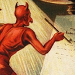 demon writing