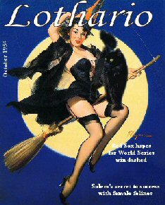 cat on cover of magazine