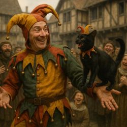 cat and jester
