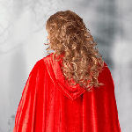 girl in red cloak