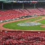 deserted Fenway Park