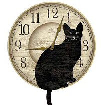 cat clock