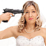 bride with gun to head