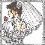 bride in wedding dress