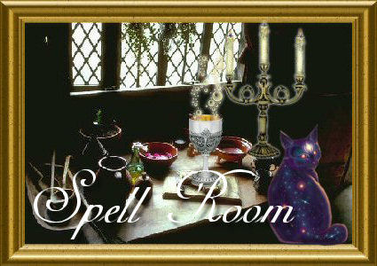 spell room workbench by window