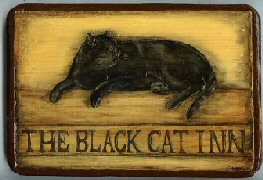 black cat inn sign